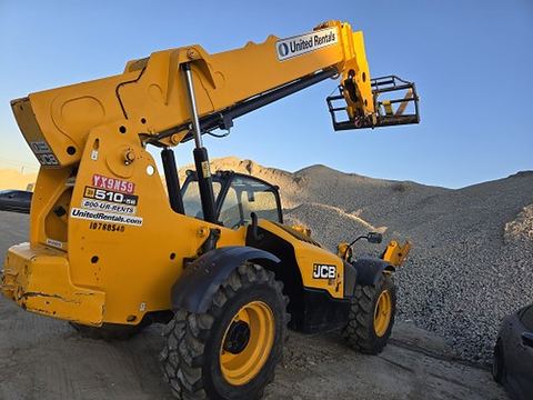 2018 JCB 510-56 S Forklift Variable Reach 10000# 50'-62'