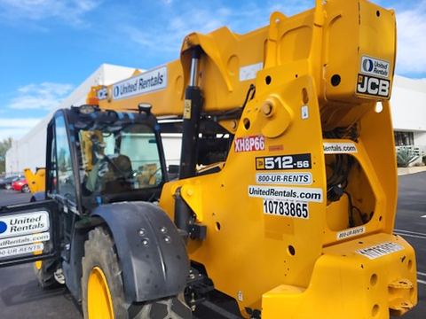2018 JCB 512-56 S Forklift Variable Reach 12000# 53'-69'