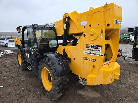 2018 JCB 512-56 S Forklift Variable Reach 12000# 53'-69'