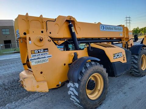 2018 JCB 512-56 S Forklift Variable Reach 12000# 53'-69'