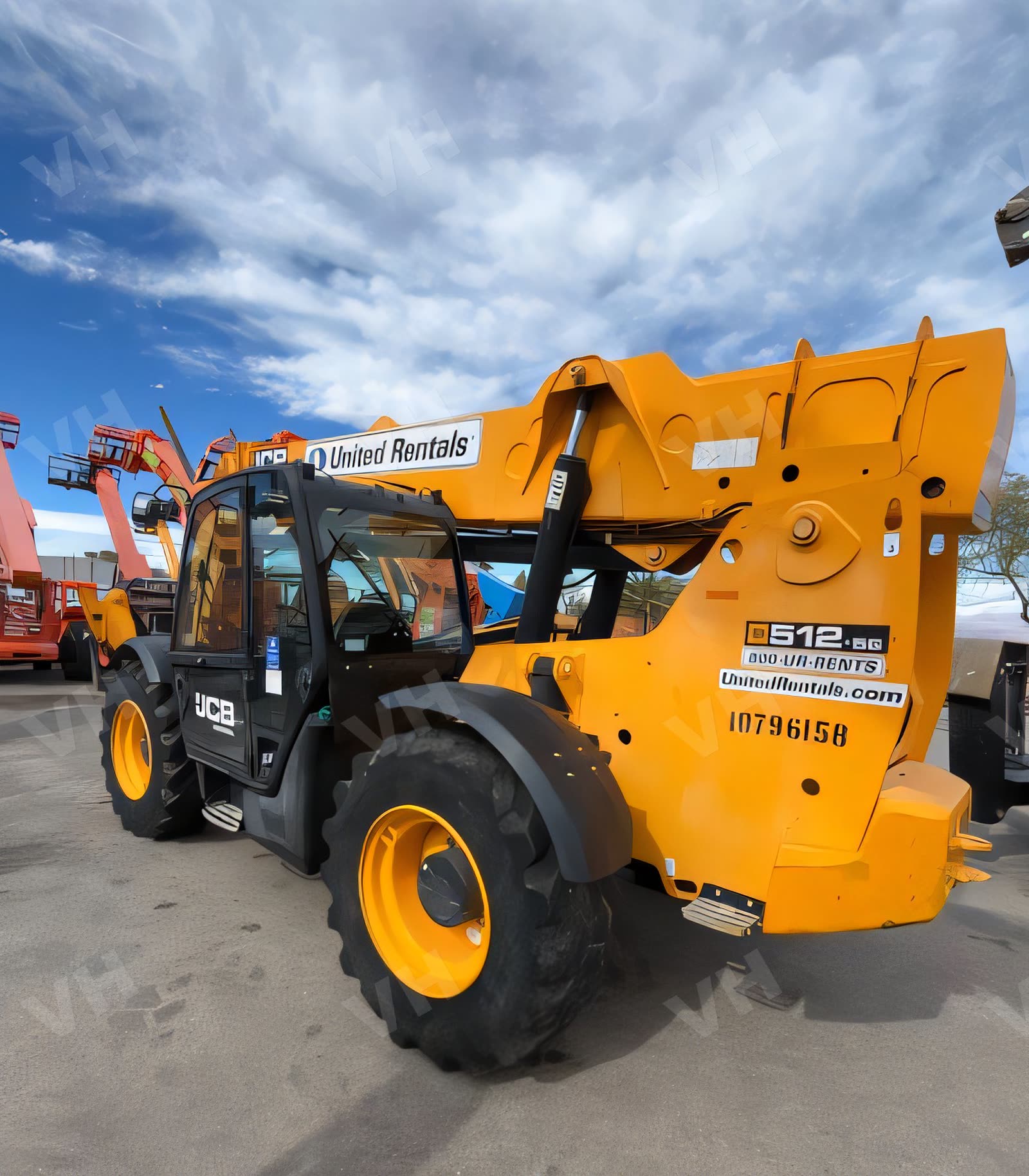 2018 JCB 512-56 S FORKLIFT VARIABLE REACH 12000# 53'-69' photo 3