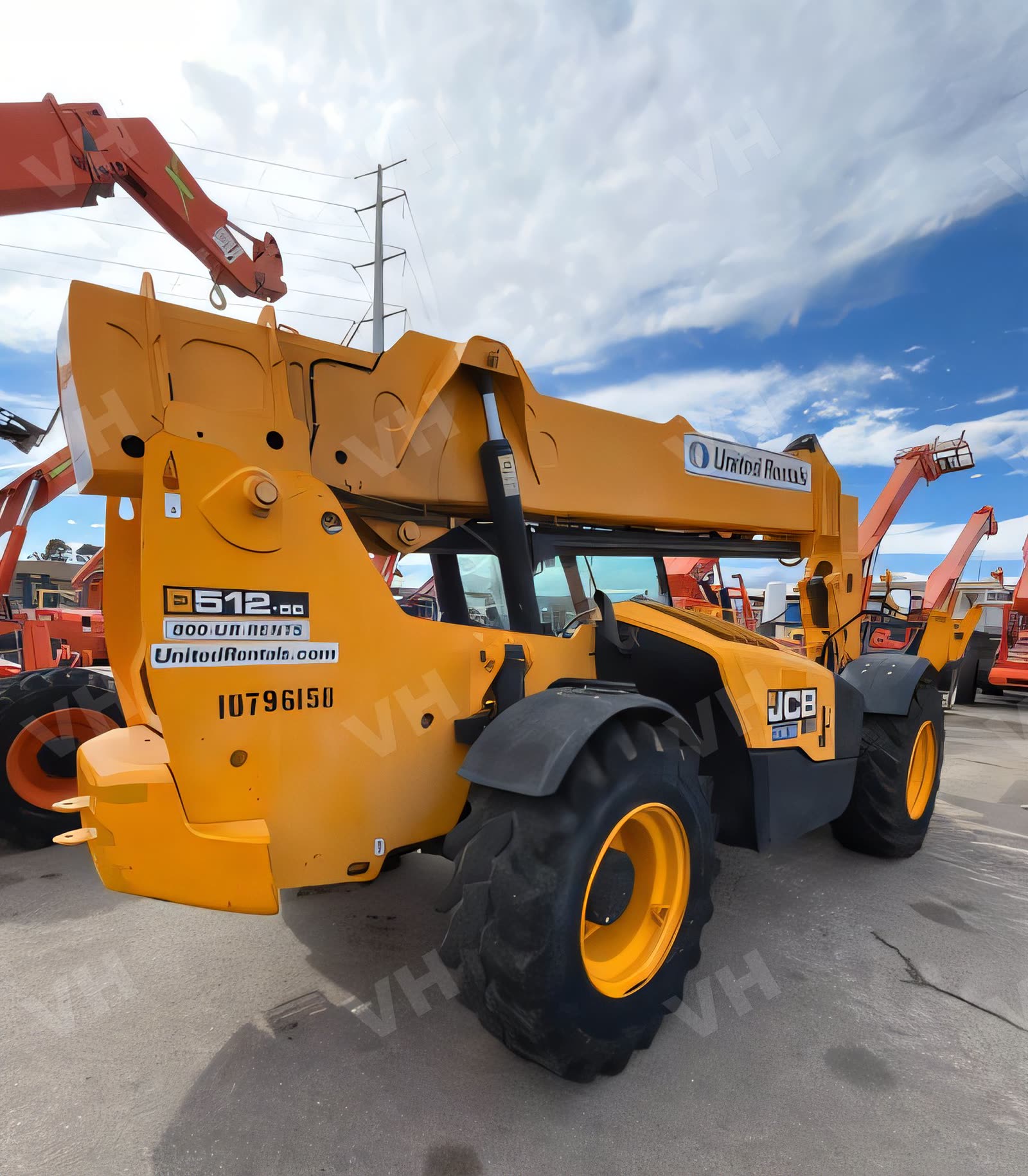 2018 JCB 512-56 S FORKLIFT VARIABLE REACH 12000# 53'-69' photo 4
