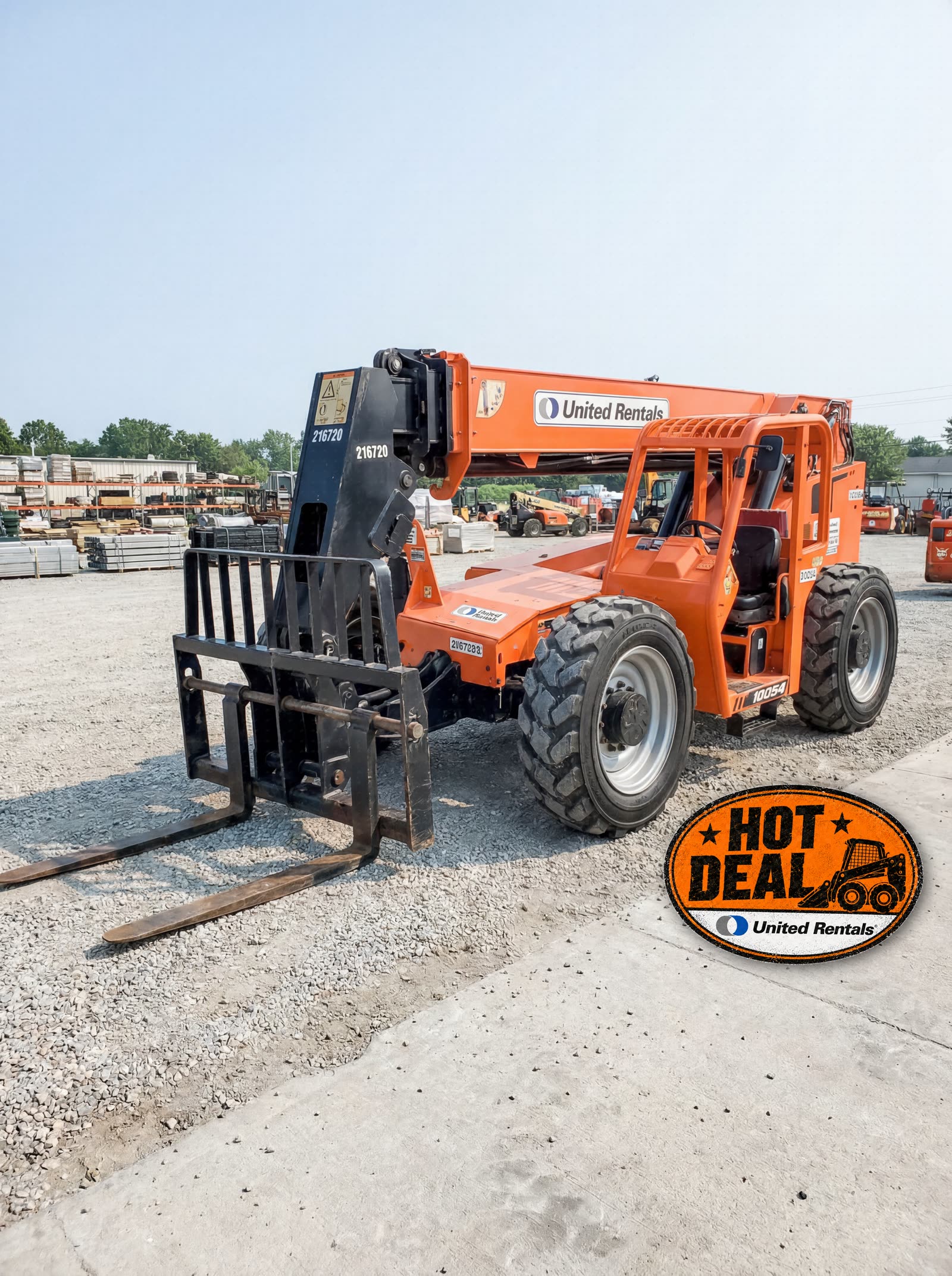 2018 JLG 10054 FORKLIFT VARIABLE REACH 10000# 50'-62'