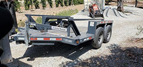 2018 JLG 1014 Trailer Utility Hydraulic Tandem Axle