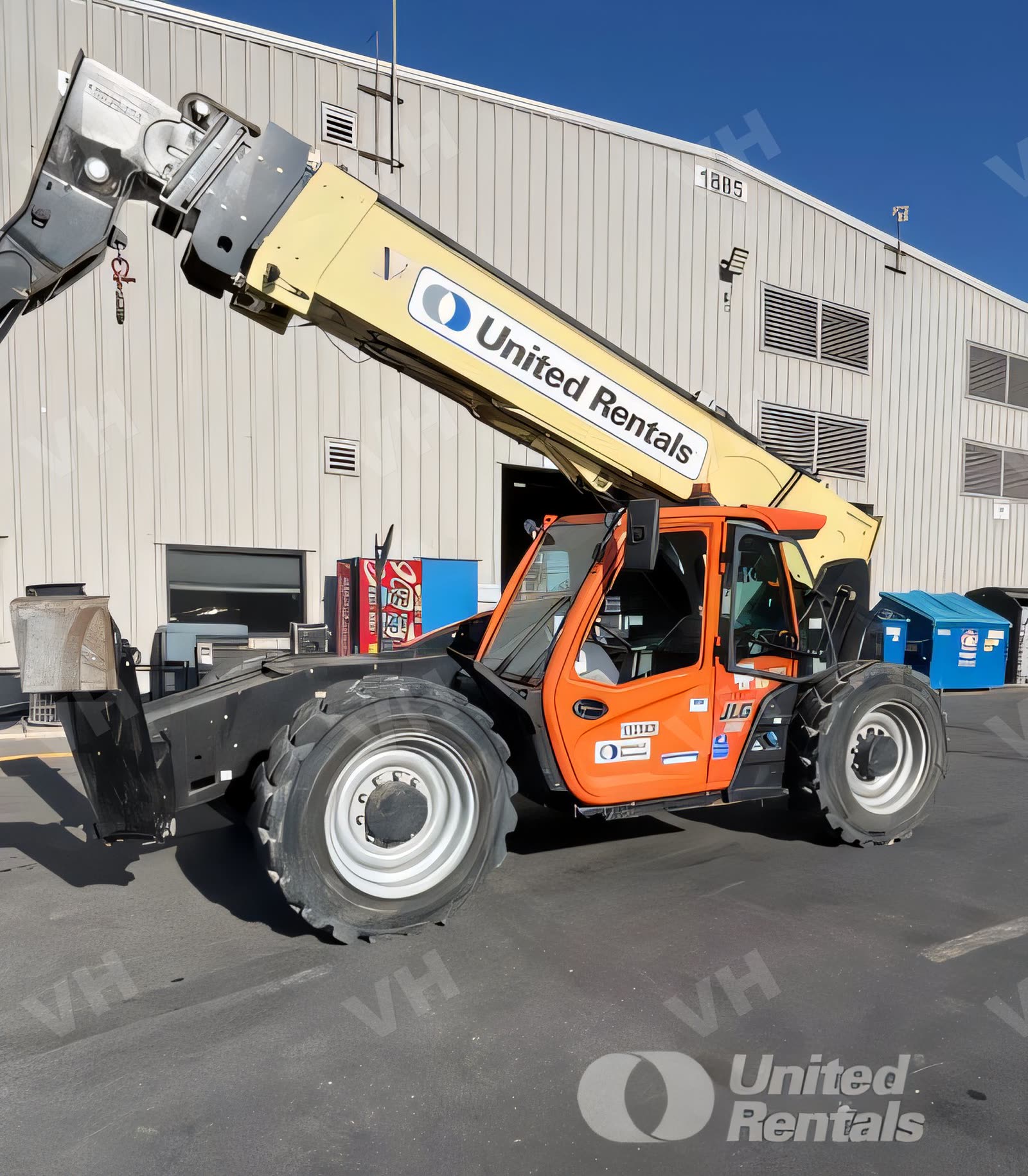 2018 JLG 1255 FORKLIFT VARIABLE REACH 12000# 53'-69' photo 2