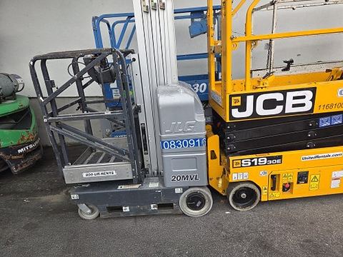 2018 JLG 20MVL Vertical Lift 18-20' Elec Self Propelled