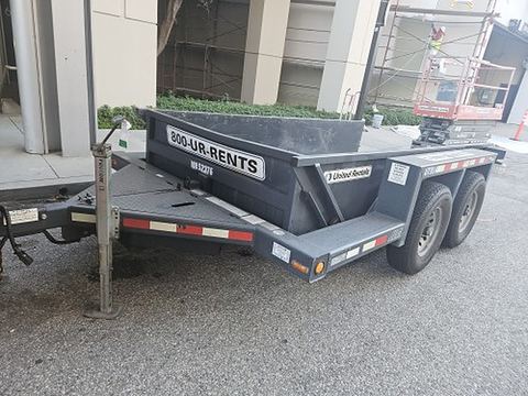 2018 JLG UT914 Trailer Utility Hydraulic Tandem Axle