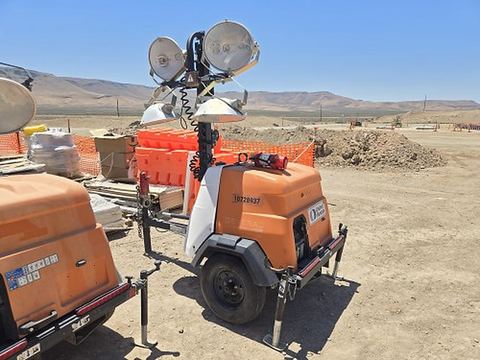 2018 MAGNUM PRO MLT6SM Light Tower,4-7Kw Vert Mast