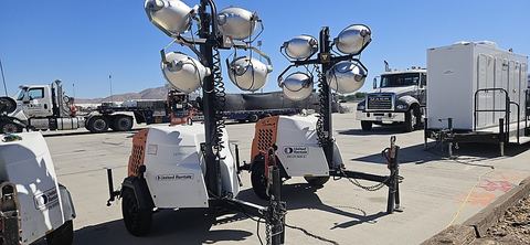 2018 MAGNUM PRO MLT6SM Light Tower,4-7Kw Vert Mast