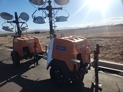 2018 MAGNUM PRO MLT6SM Light Tower,4-7Kw Vert Mast