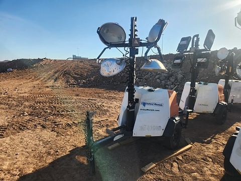 2018 MAGNUM PRO MLT6SM Light Tower,4-7Kw Vert Mast