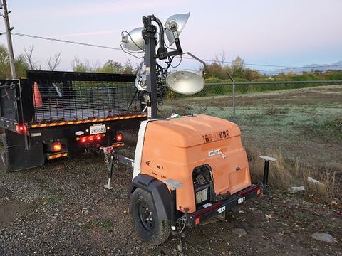 2018 MAGNUM PRO MLT6SM Light Tower,4-7Kw Vert Mast