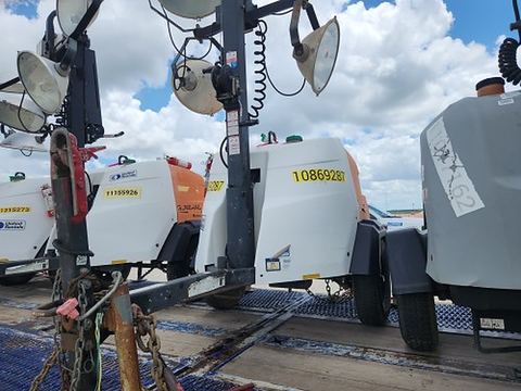2018 MAGNUM PRO MLT6SM Light Tower,4-7Kw Vert Mast