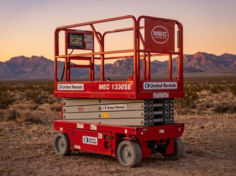 2018 MEC 1330SE Scissor Lift 10-13' Electric