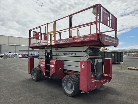 2018 MEC 6092RT Scissor Lift 60-70' Ic 4Wd