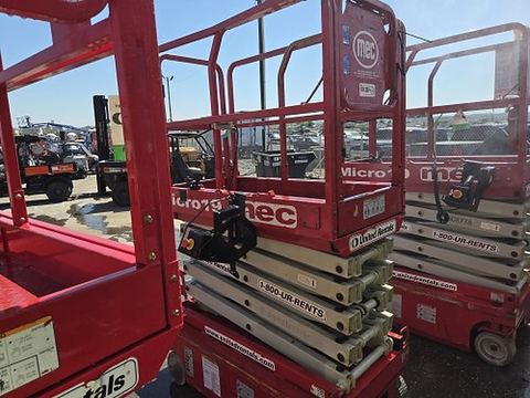 2018 MEC MICRO 19 Scissor Lift 18-19' Electric 60" Length