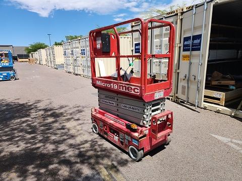 2018 MEC MICRO 19 Scissor Lift 18-19' Electric 60" Length