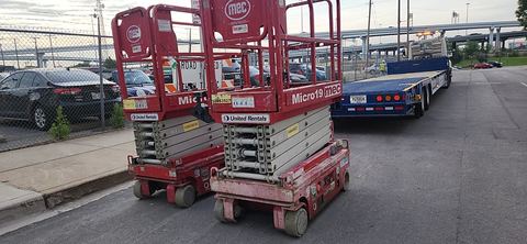 2018 MEC MICRO 19 Scissor Lift 18-19' Electric 60" Length