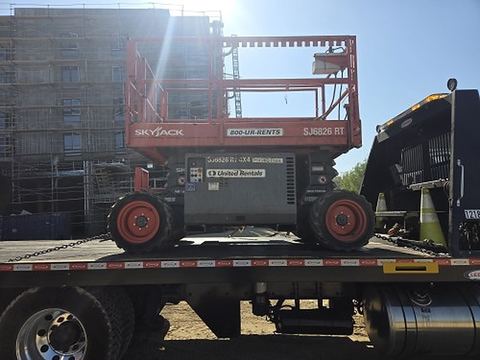 2018 SKYJACK SJ6826RT Scissor Lift 25-27' Ic 4Wd