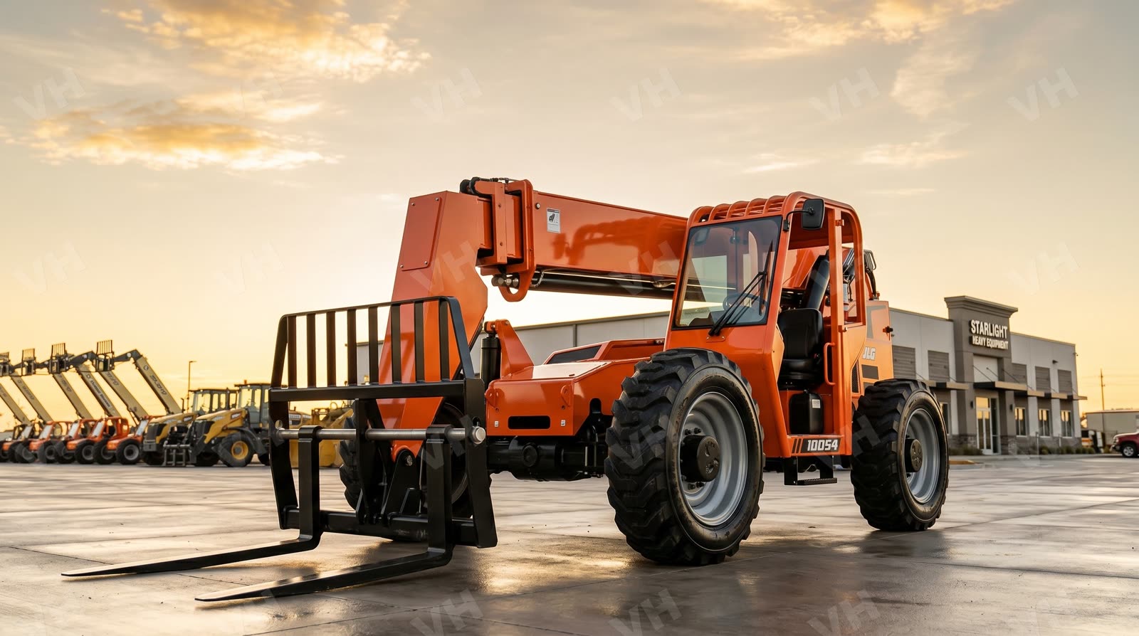 2018 SkyTrak 10054 FORKLIFT VARIABLE REACH 10000# 50'-62'