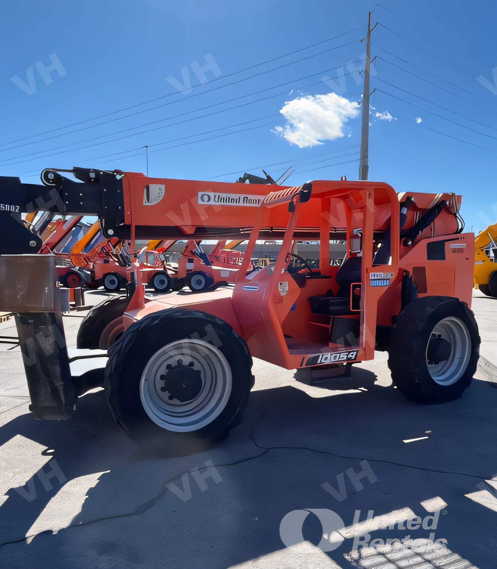 2018 SkyTrak 10054 FORKLIFT VARIABLE REACH 10000# 50'-62'
