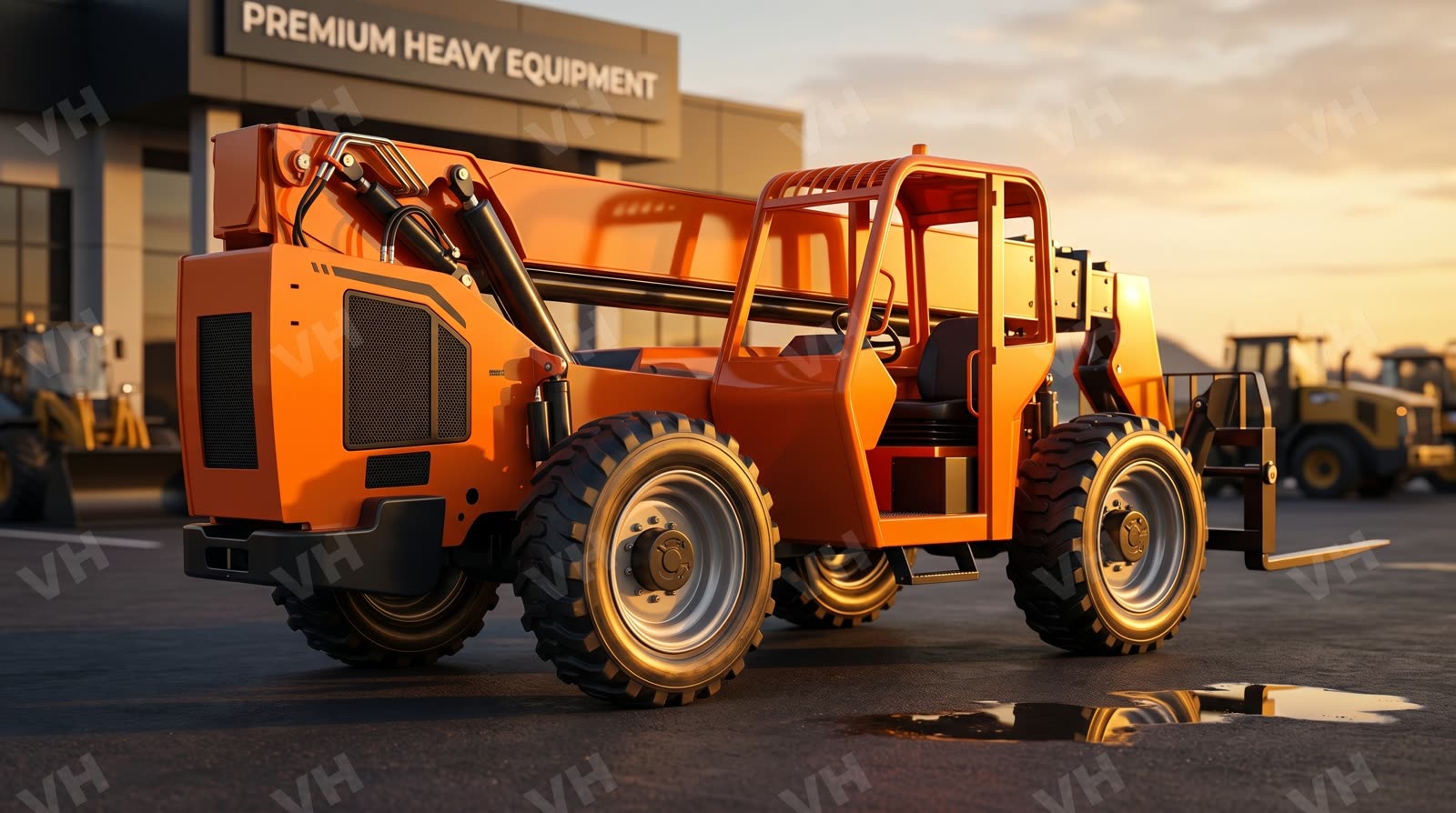 2018 SkyTrak 10054 FORKLIFT VARIABLE REACH 10000# 50'-62'