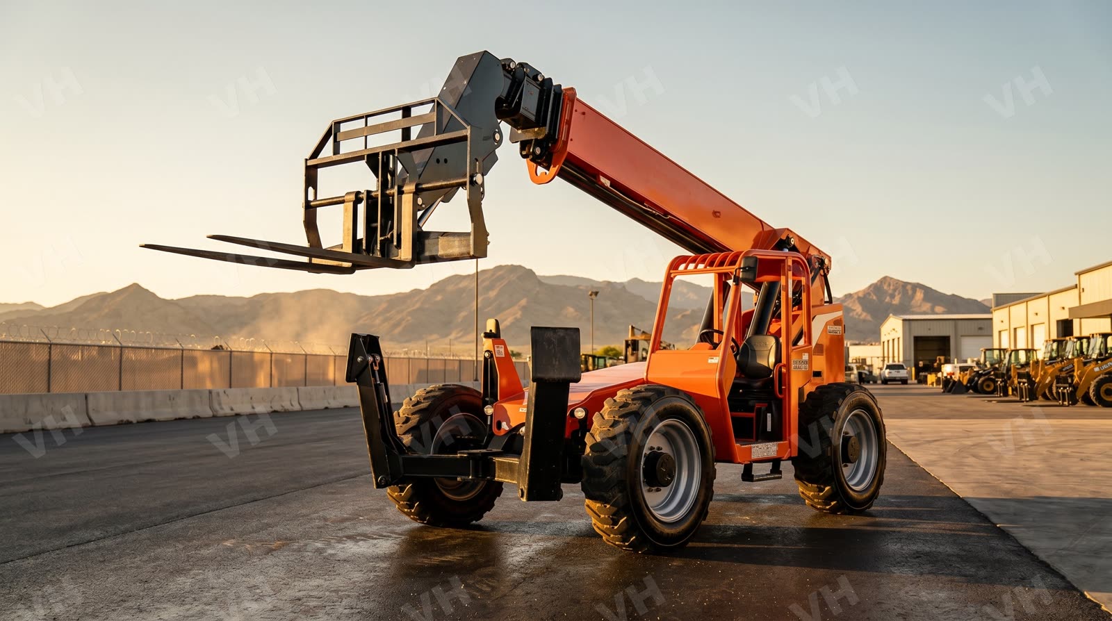 2018 SkyTrak 10054 FORKLIFT VARIABLE REACH 10000# 50'-62'