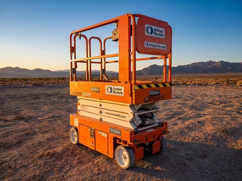 2018 SNORKEL S3219E Scissor Lift 19' Electric