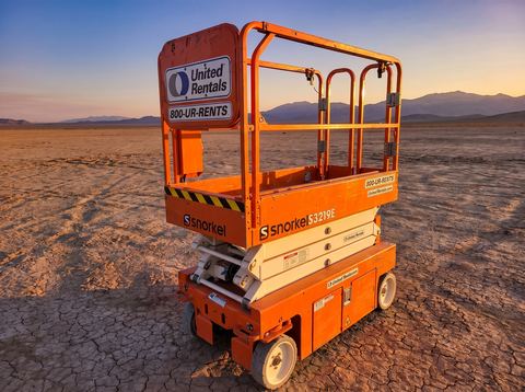 2018 SNORKEL S3219E Scissor Lift 19' Electric