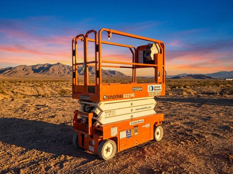 2018 SNORKEL S3219E Scissor Lift 19' Electric