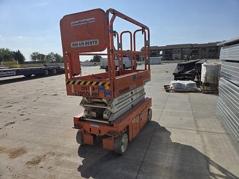 2018 SNORKEL S3219E Scissor Lift 19' Electric
