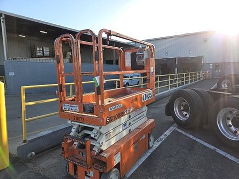 2018 SNORKEL S3219E Scissor Lift 19' Electric