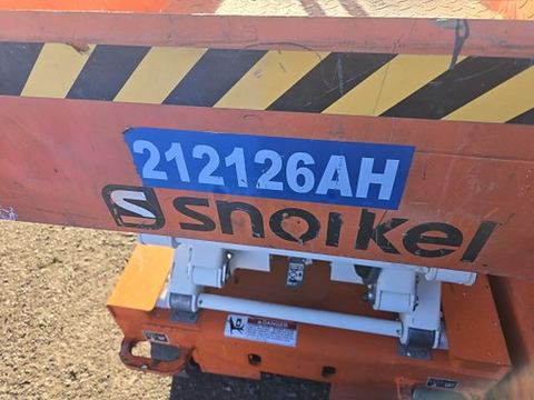 2018 SNORKEL S3219E Scissor Lift 19' Electric