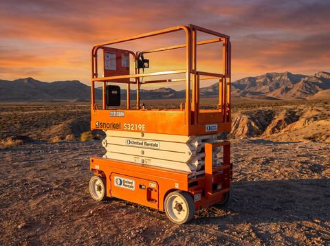 2018 SNORKEL S3219E Scissor Lift 19' Electric