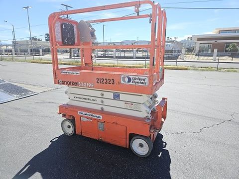 2018 SNORKEL S3219E Scissor Lift 19' Electric