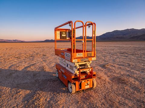 2018 SNORKEL S3219E Scissor Lift 19' Electric