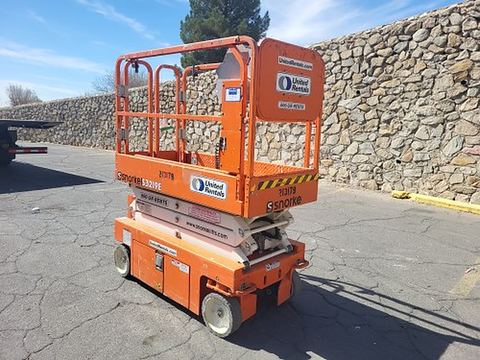 2018 SNORKEL S3219E Scissor Lift 19' Electric