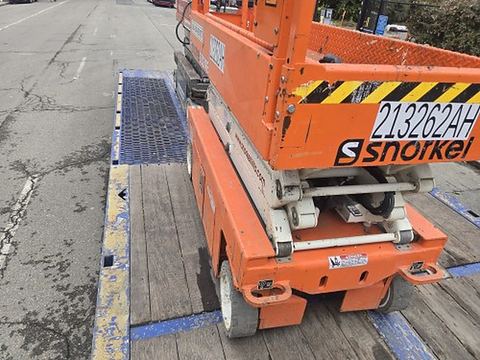 2018 SNORKEL S3219E Scissor Lift 19' Electric