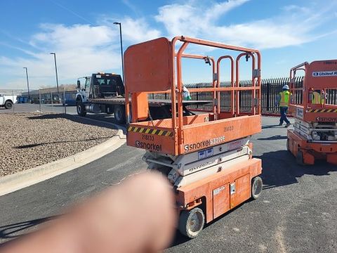 2018 SNORKEL S3219E Scissor Lift 19' Electric