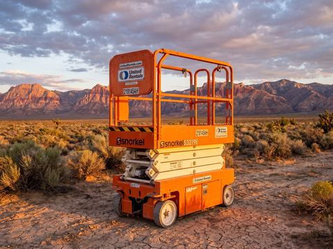 2018 SNORKEL S3219E Scissor Lift 19' Electric