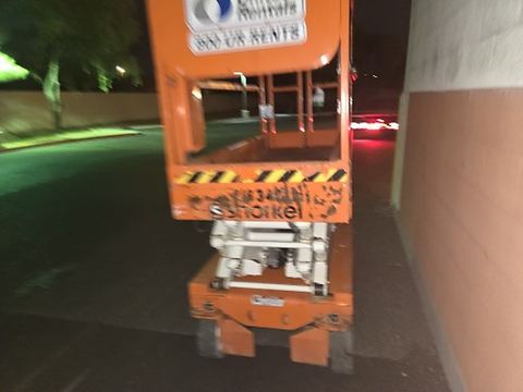 2018 SNORKEL S3219E Scissor Lift 19' Electric