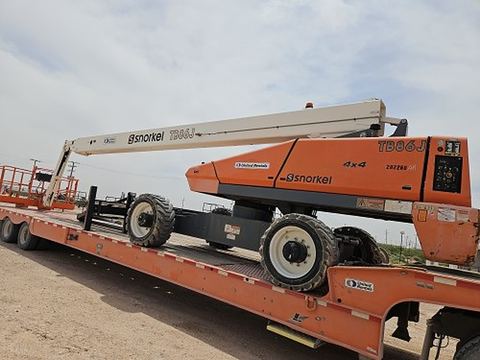 2018 SNORKEL TB86J Boom 84-86' Telescopic 4Wd