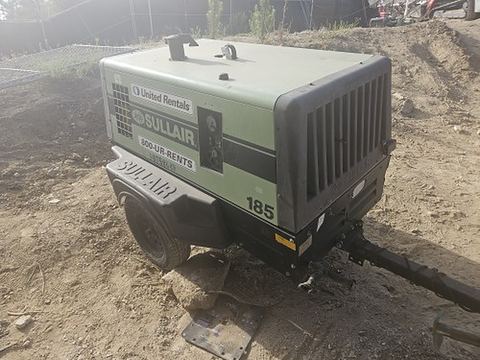2018 SULLAIR 185DPQ-KU-T3 Compressor 175-195 Cfm