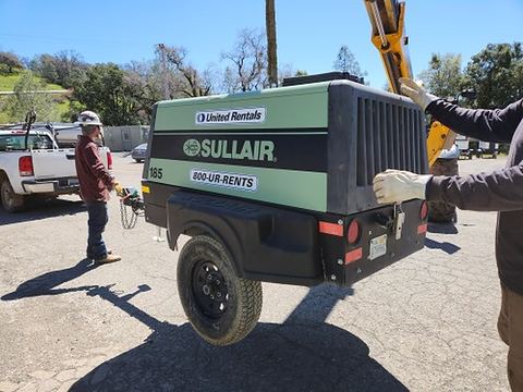 2018 SULLAIR 185DPQ-KU-T3 Compressor 175-195 Cfm