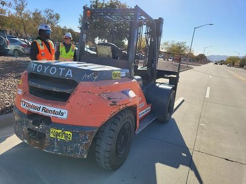 2018 TOYOTA 8FD70U Forklift Whse 15000-16999#