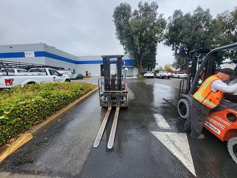2018 TOYOTA 8FDU30 Forklift Whse 6000# Diesel