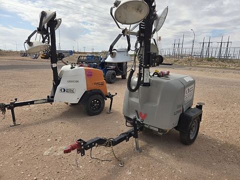 2018 WACKER LTV6K Light Tower,4-7Kw Vert Mast