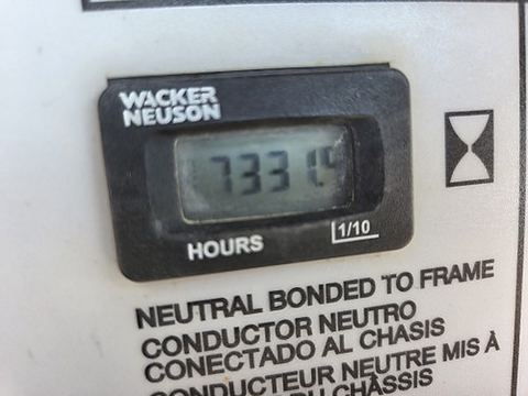 2018 WACKER LTV6K Light Tower,4-7Kw Vert Mast