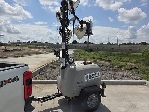 2018 WACKER LTV6K Light Tower,4-7Kw Vert Mast