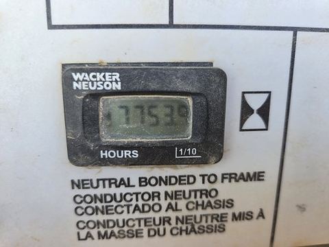 2018 WACKER LTV6L Light Tower,4-7Kw Vert Mast
